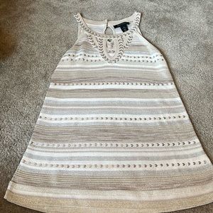 Beautiful Metallic Thread Top